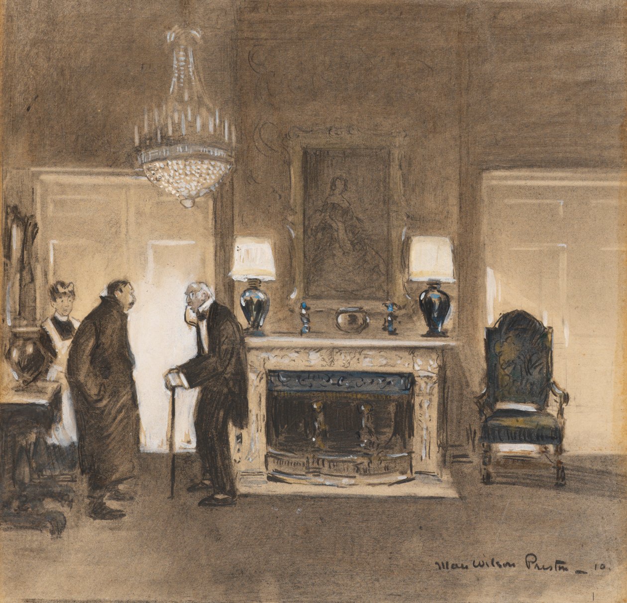 Drama im Wohnzimmer von May Wilson Preston