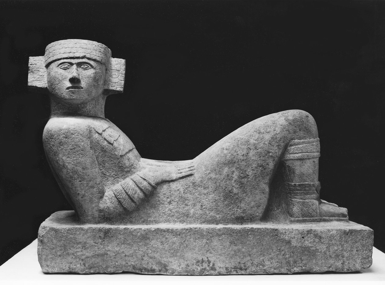 Chac-Mool, aus Chichen-Itza, Yucatan, ca. 987-1185 v. Chr. von Mayan