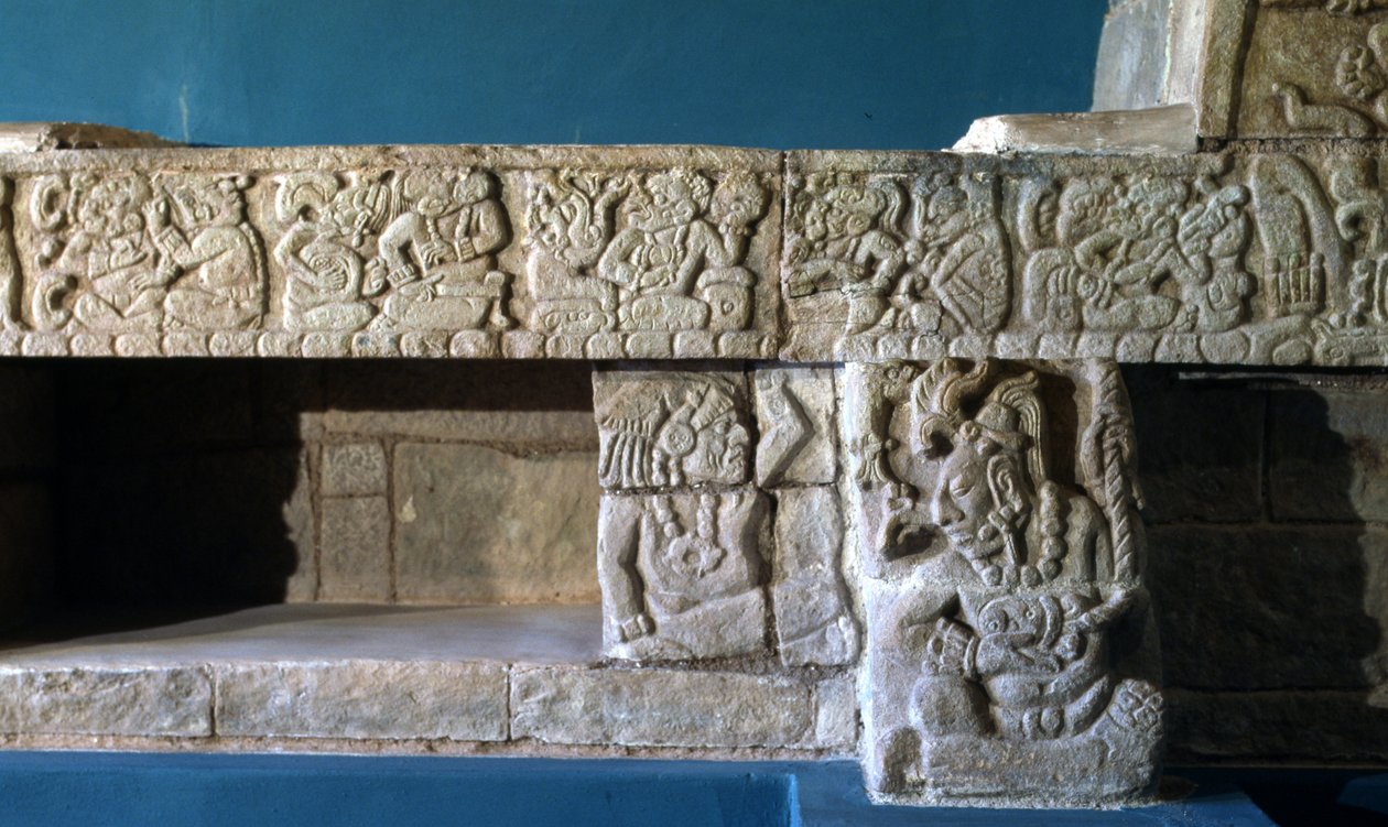 Copan Sepulturas Bank, Spätklassische Periode 600-900 n. Chr. von Mayan