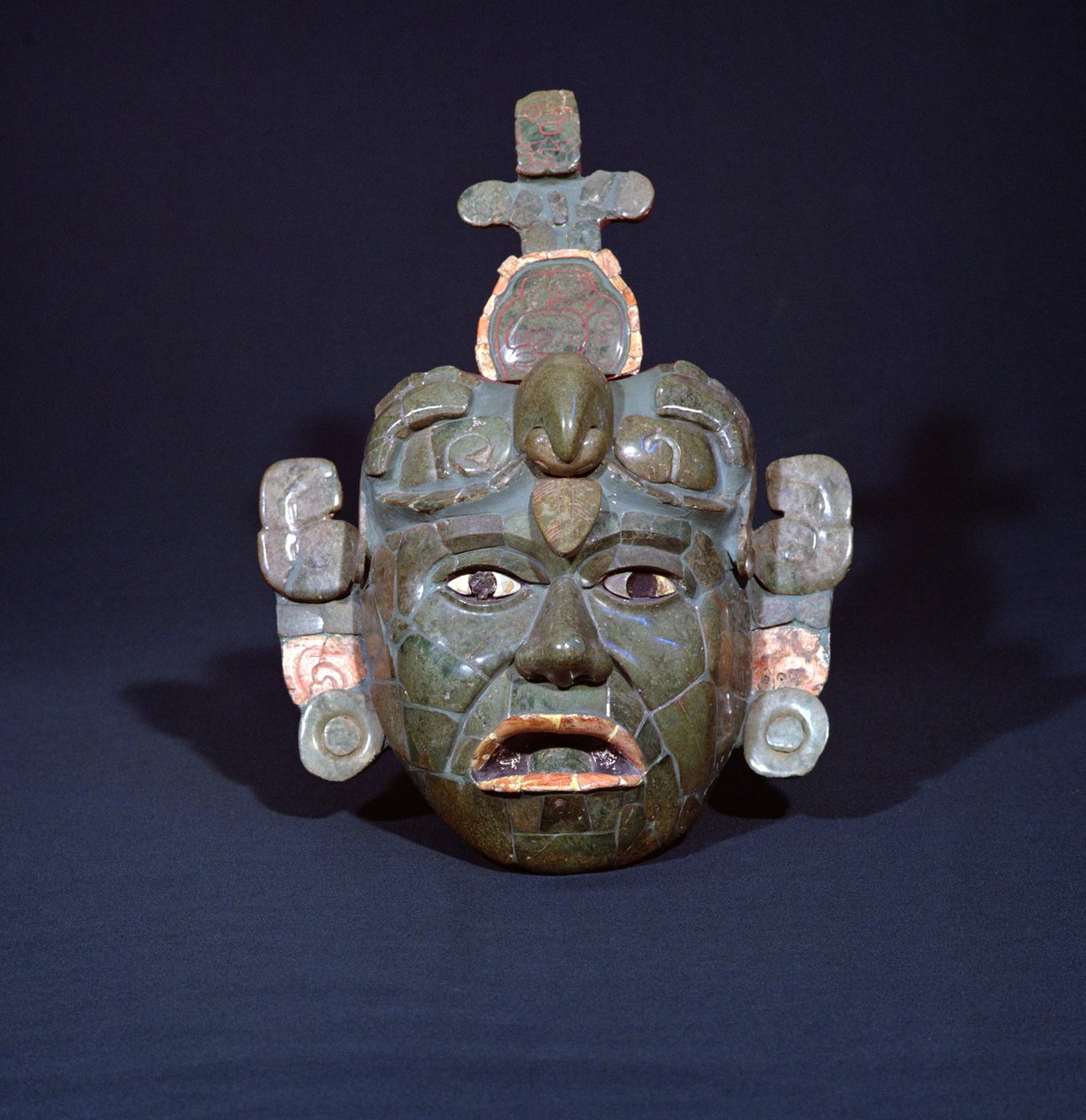 Grabmaske aus Tikal, Peten, Guatemala, Frühklassische Periode (ca. 200-600 n. Chr.) von Mayan