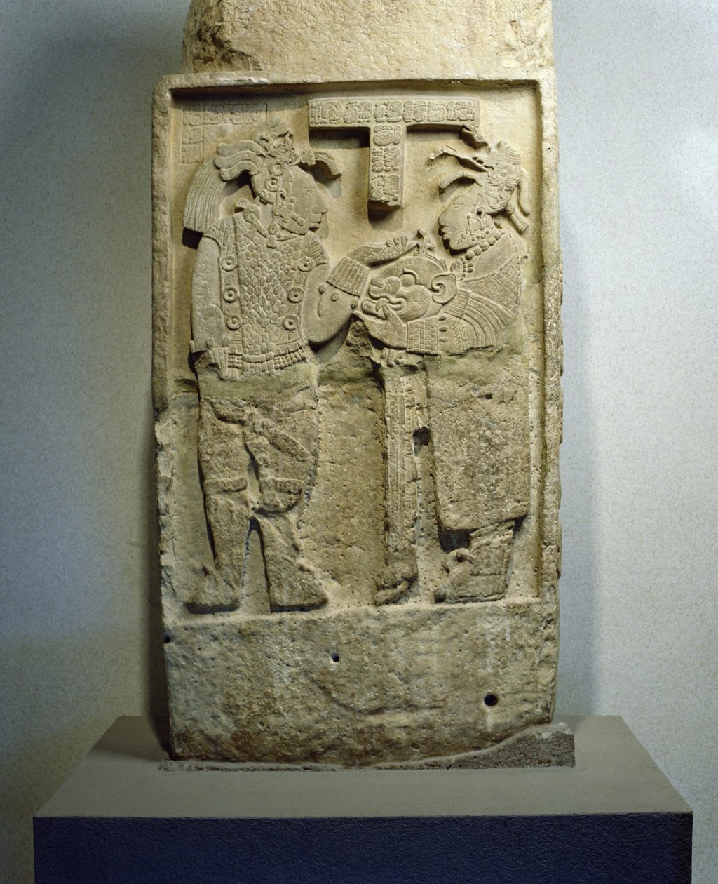 Sturz 24 aus Yaxchilan, Chiapas, Mexiko, Spätklassische Periode (600-900 n. Chr.) von Mayan