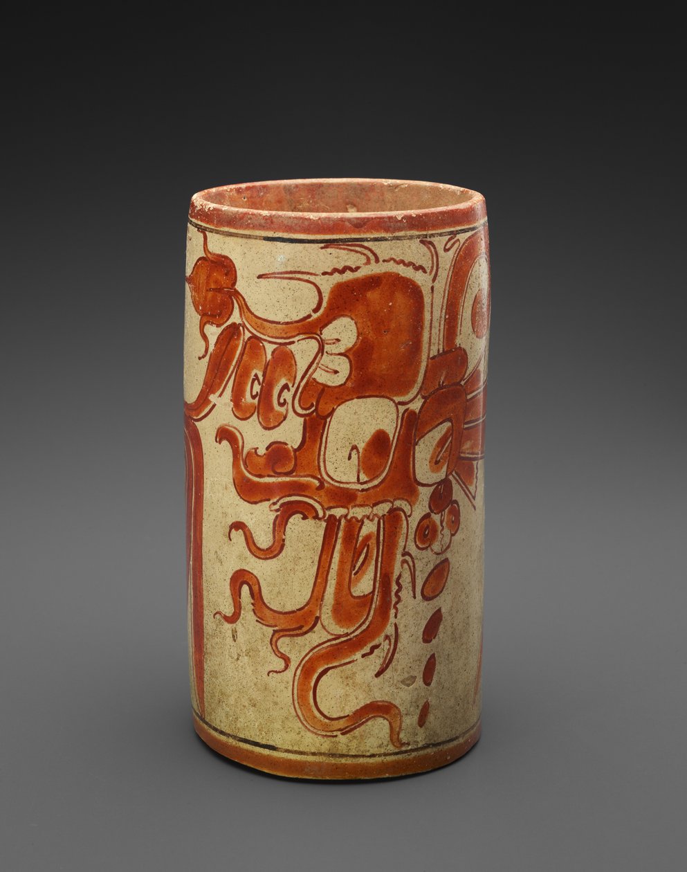 Gefäß, 600-900 n. Chr. von Mayan Mayan