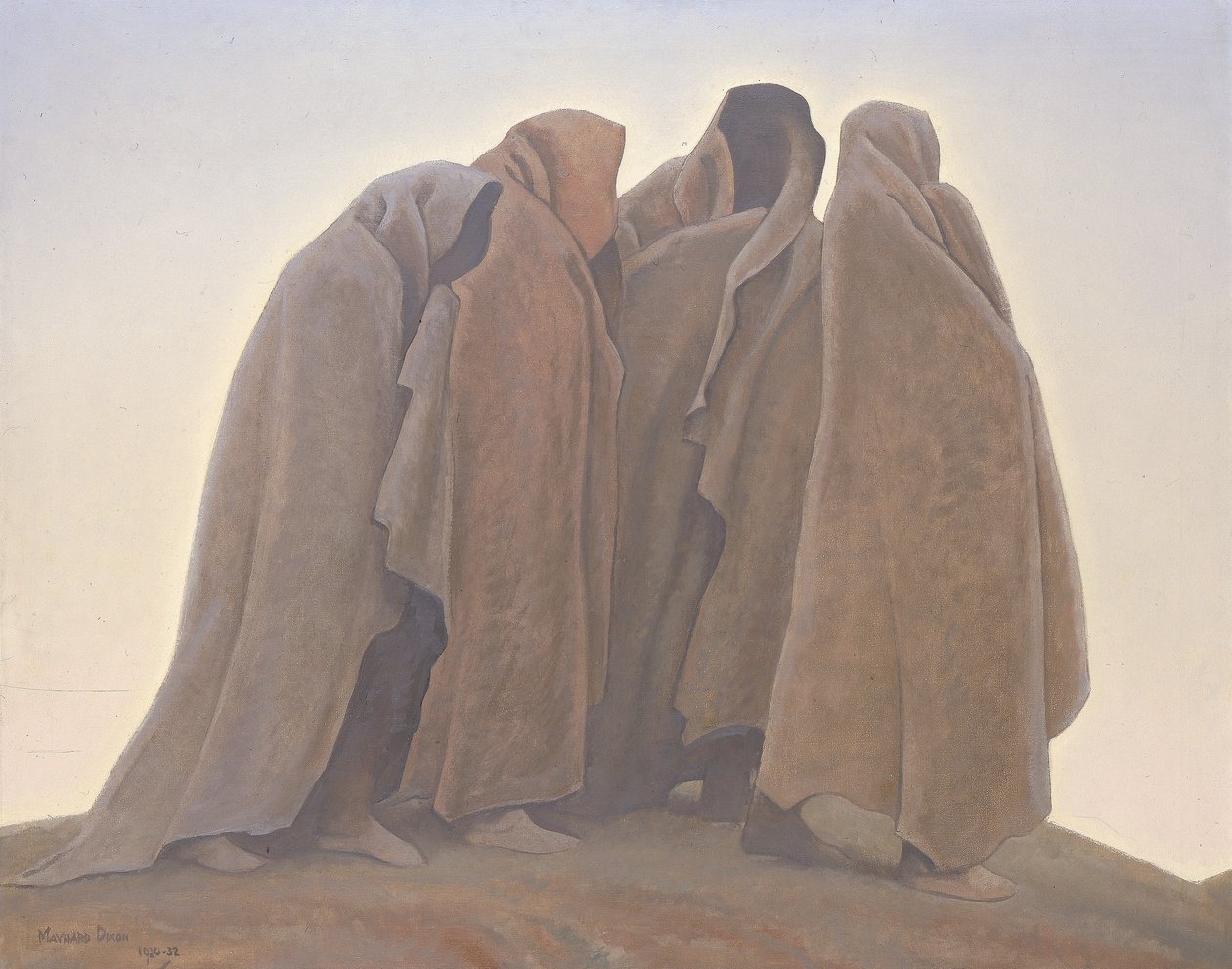 Formen der Angst von Maynard Dixon