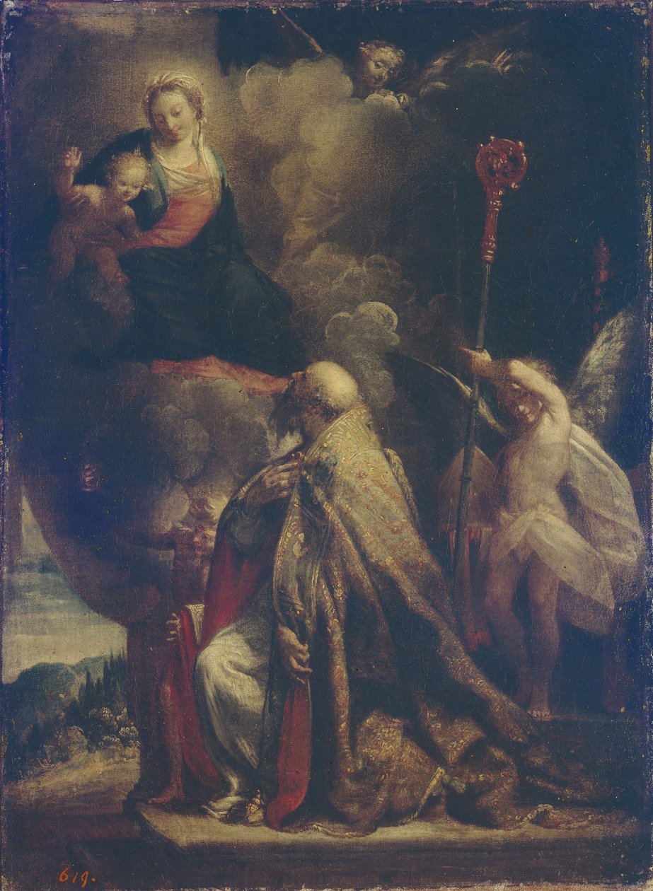 Die Vision des Heiligen Georg von Mazzucchelli