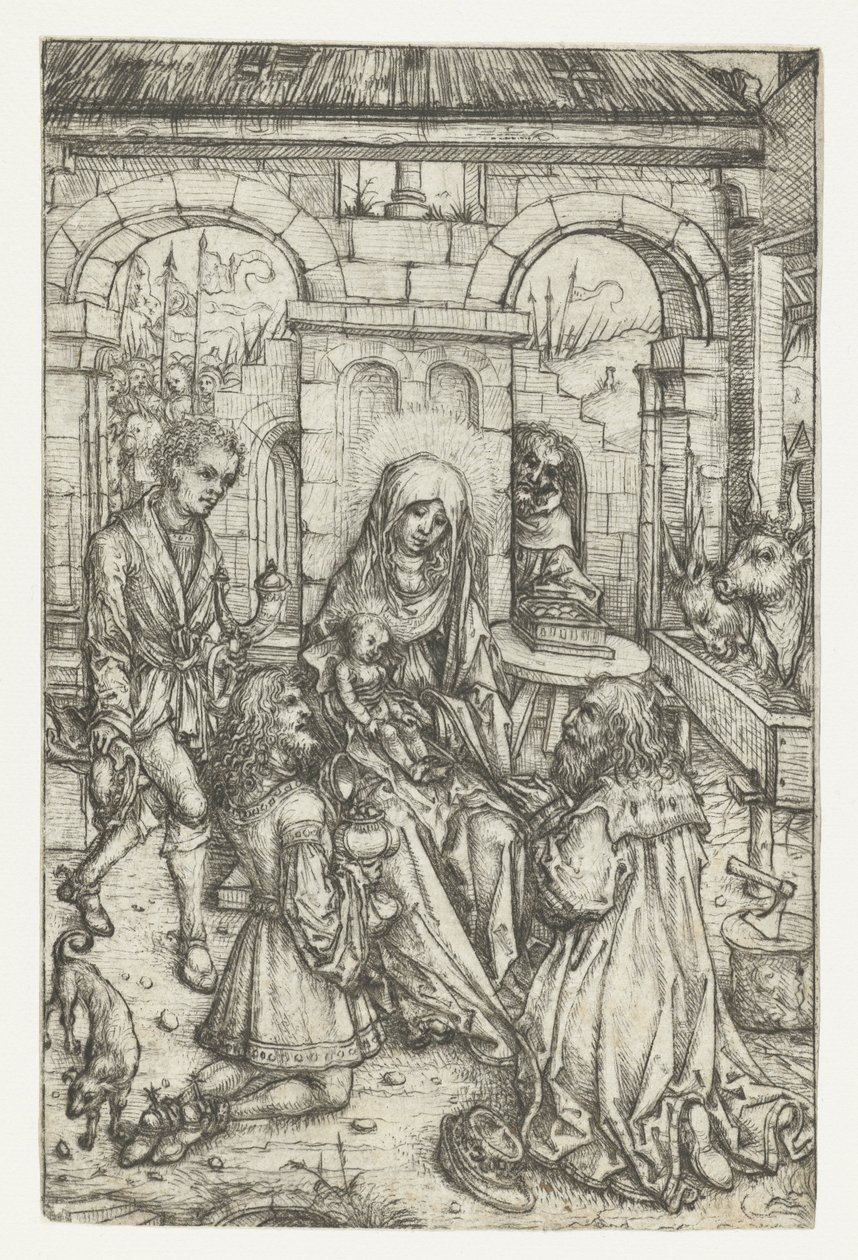 Anbetung der Könige von Meester van het Amsterdamse Kabinet