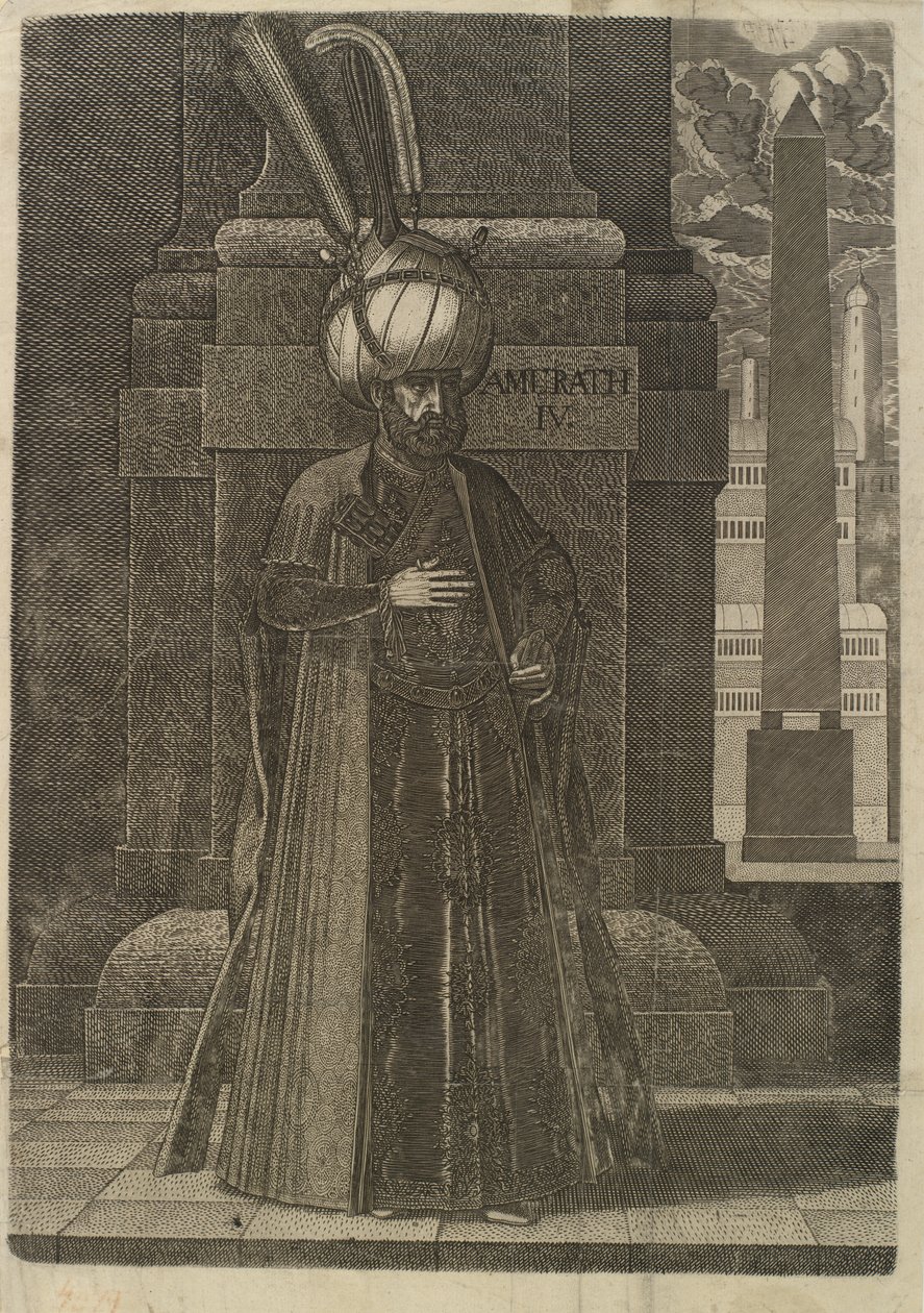 Prinz Ismael, persischer Gesandter von Melchior Lorck