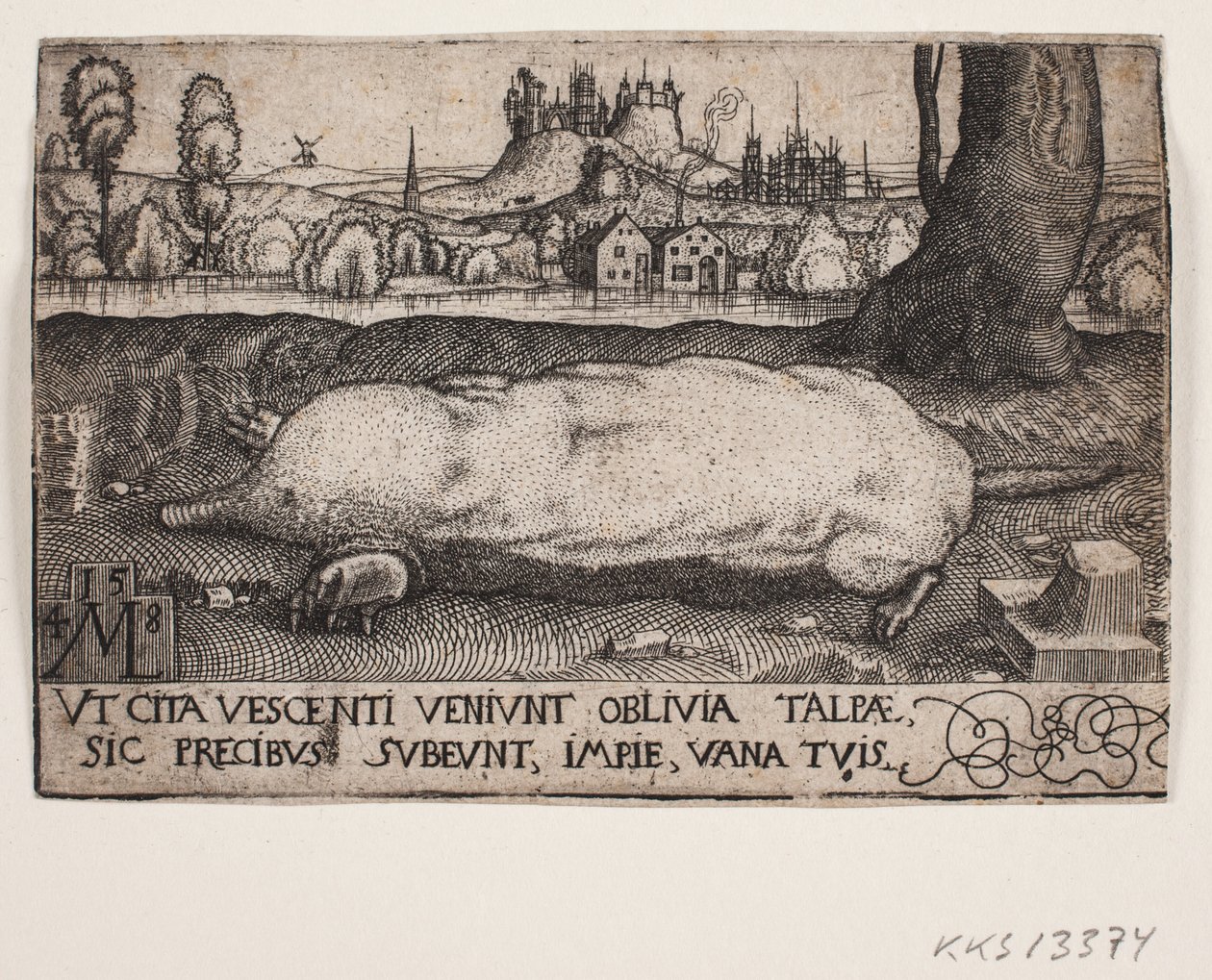 Der Maulwurf von Melchior Lorck