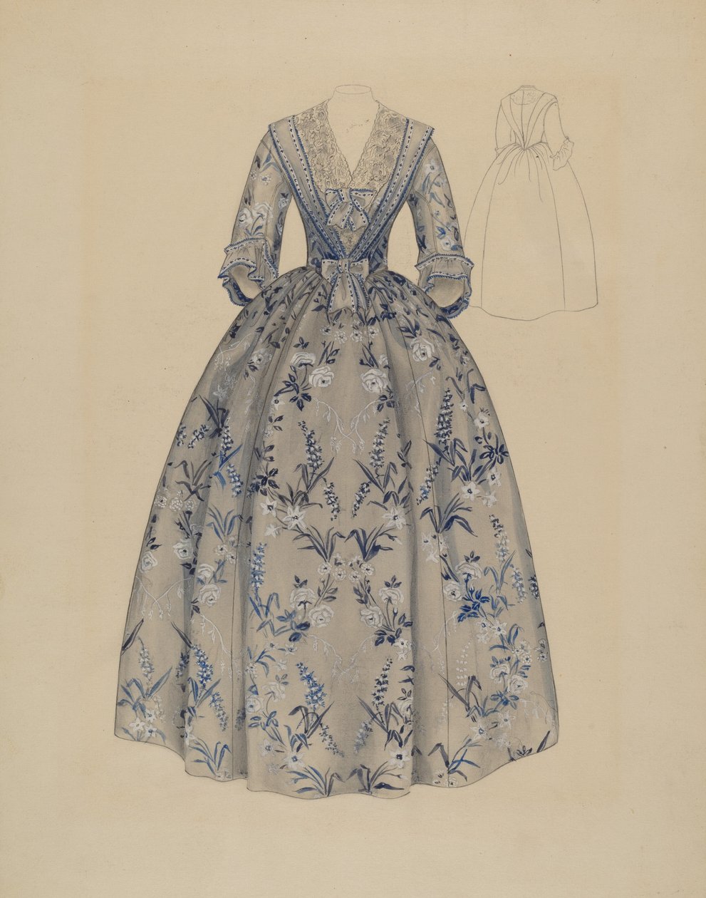 Kleid, ca. 1936 von Melita Hofmann