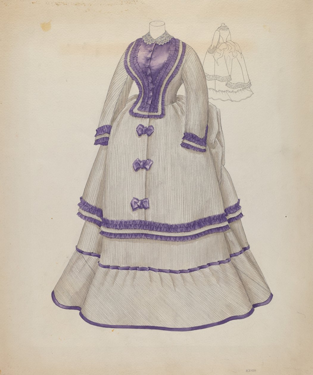 Kleid, ca. 1937 von Melita Hofmann