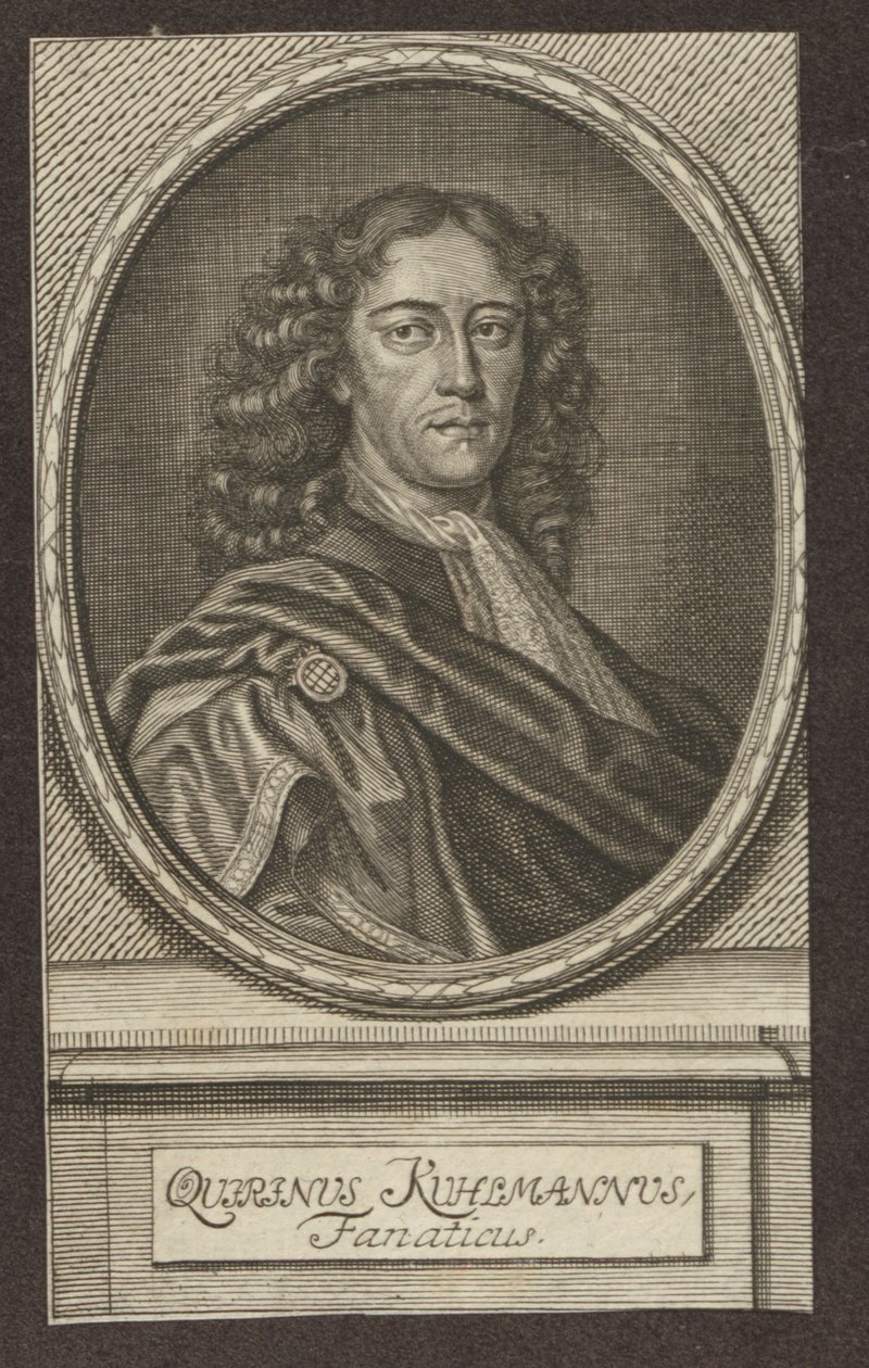 Quirinus Kuhlmann 1651-1689 von Mentzel