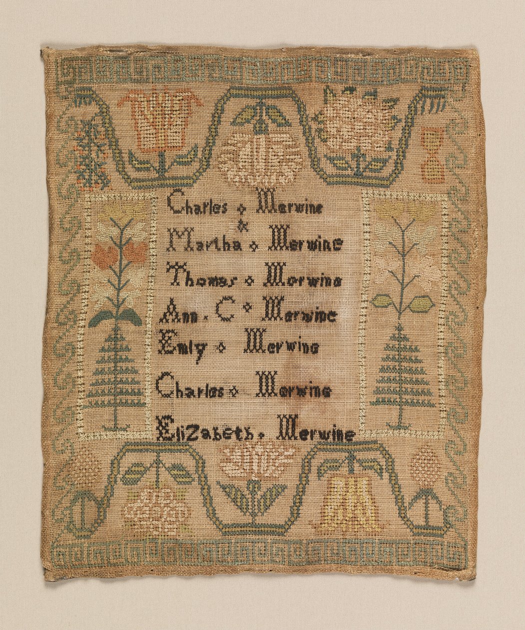 Muster von Merwine Family