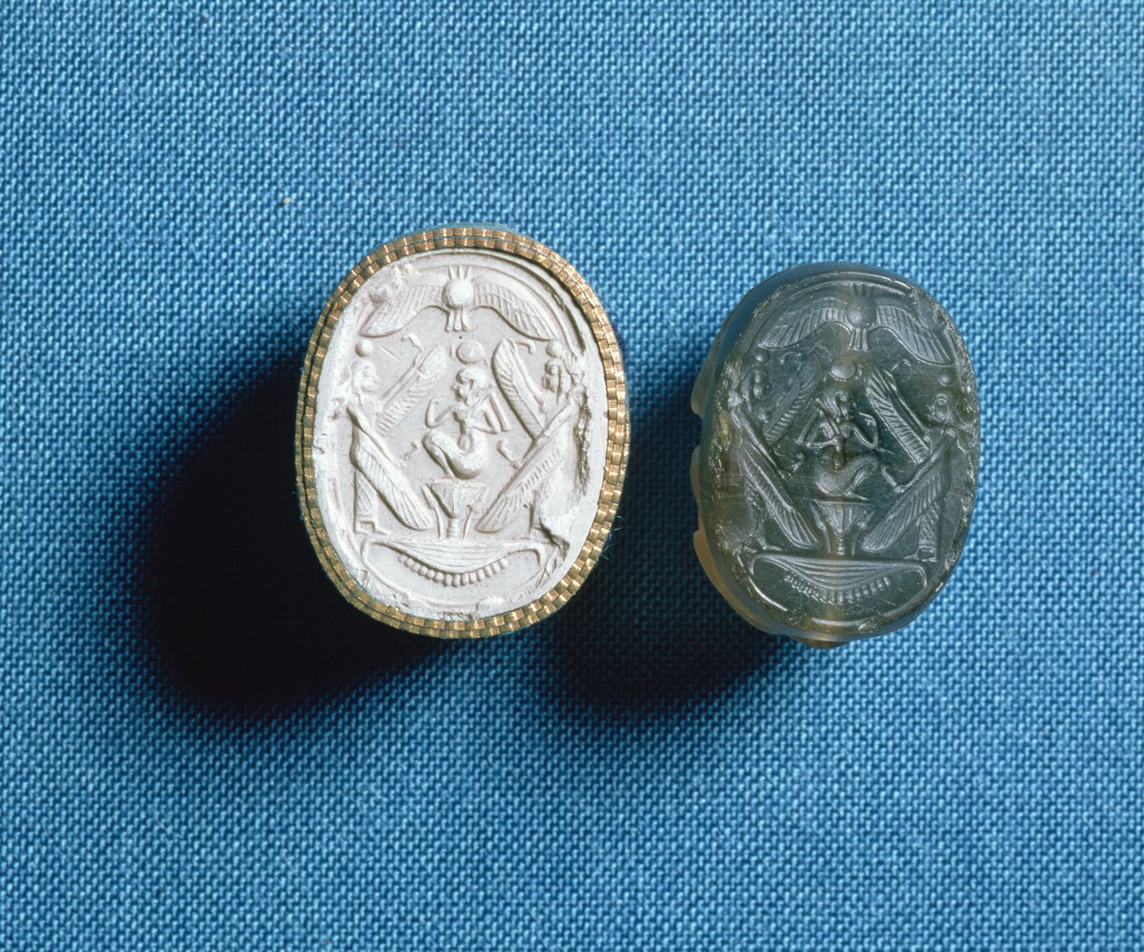 Siegel und Abdruck, Mesopotamisch, ca. 3200 v. Chr. von Mesopotamian