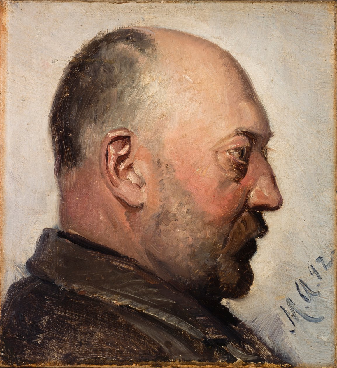 Thorvald Bindesbøll von Michael Peter Ancher