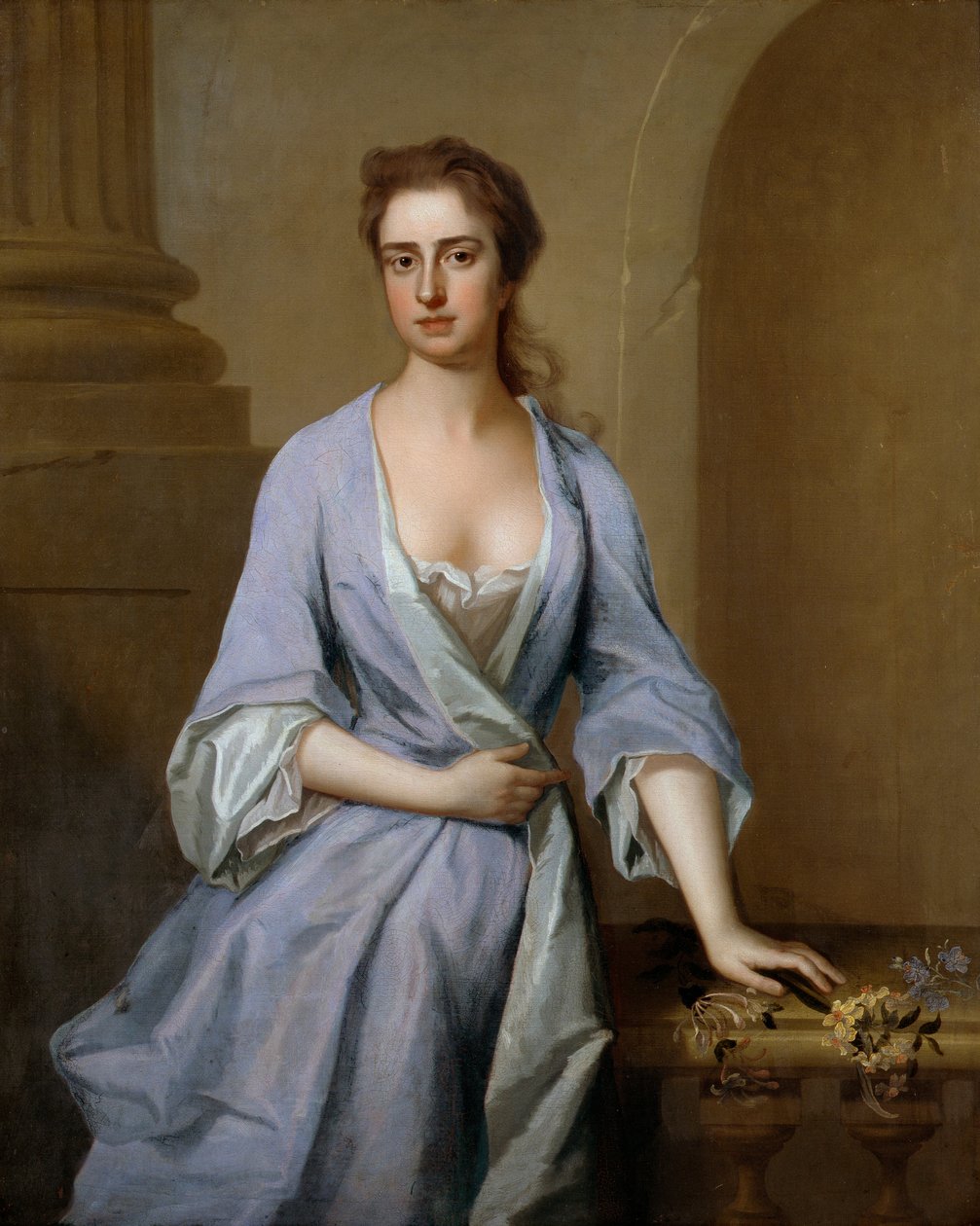 Porträt einer Dame von Michael Dahl