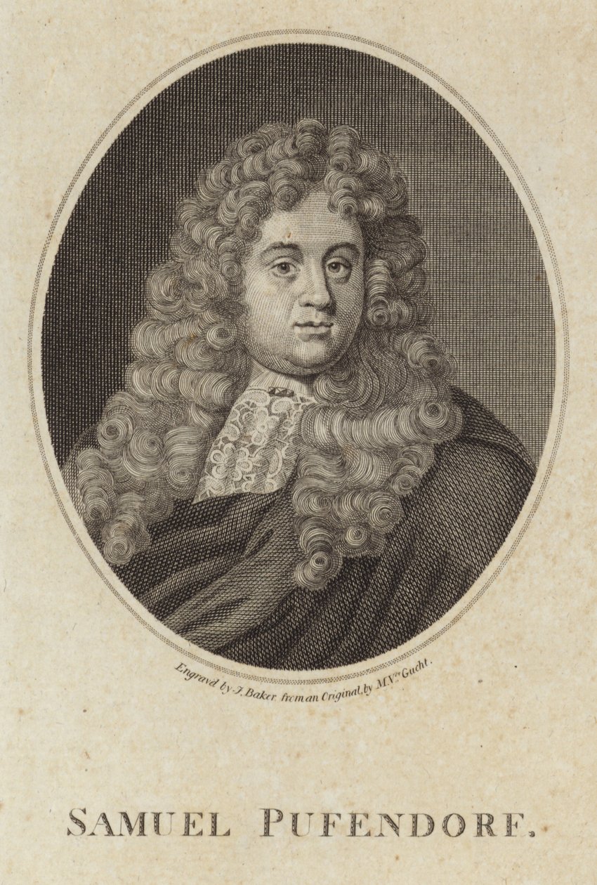 Baron Samuel von Pufendorf von Michael van der Gucht