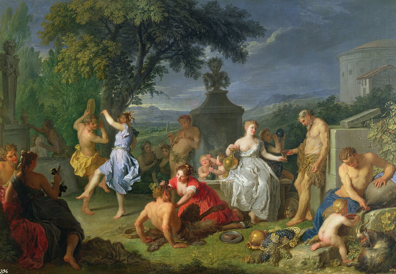 Bacchanal, 1719 von Michel Ange Houasse