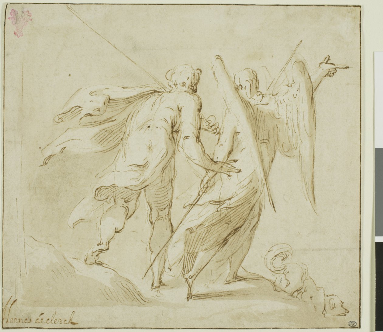Tobias und der Engel von Michel Joseph Speeckaert