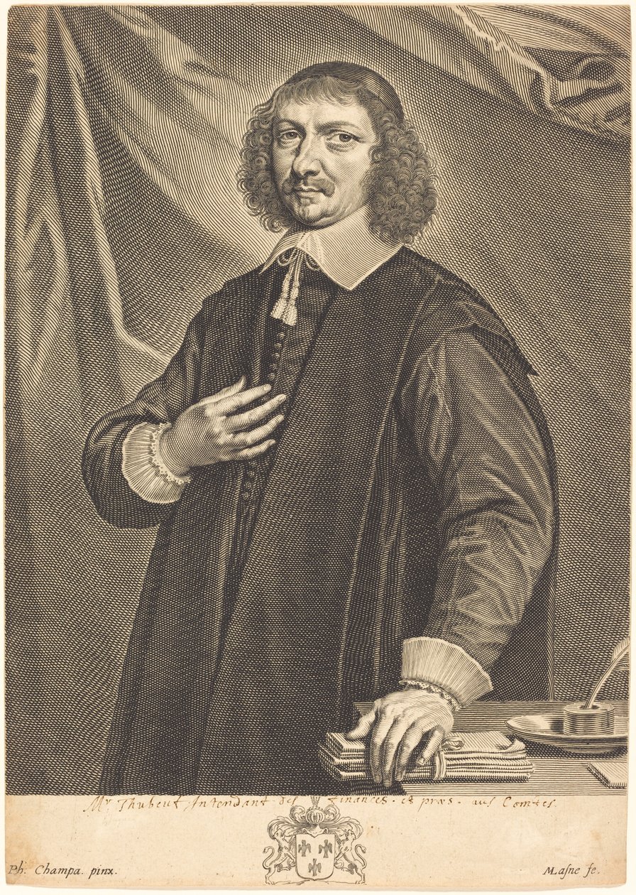 Jacques Thubeuf von Michel Lasne after Philippe de Champaigne