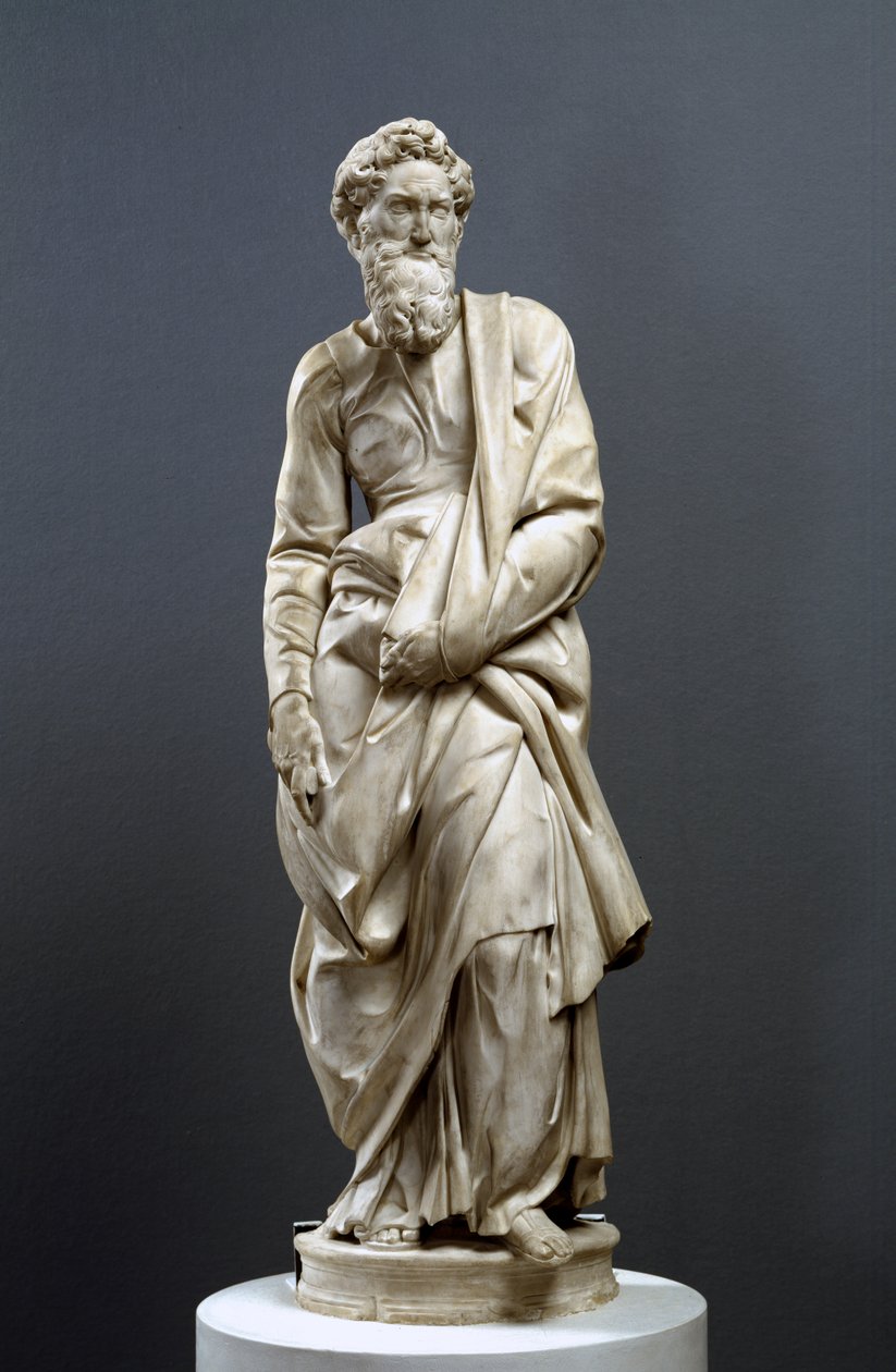 Der heilige Paulus, vom Piccolomini-Altar von Michelangelo Buonarroti