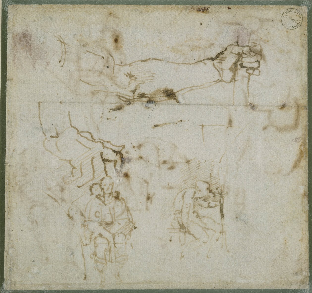 Studie eines Arms von Michelangelo Buonarroti
