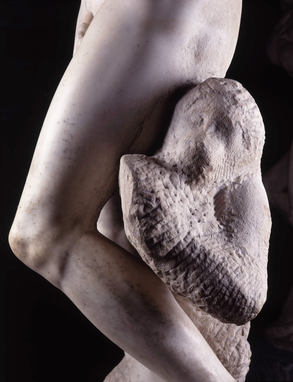 Gefangener, bekannt als Der sterbende Sklave von Michelangelo Buonarroti