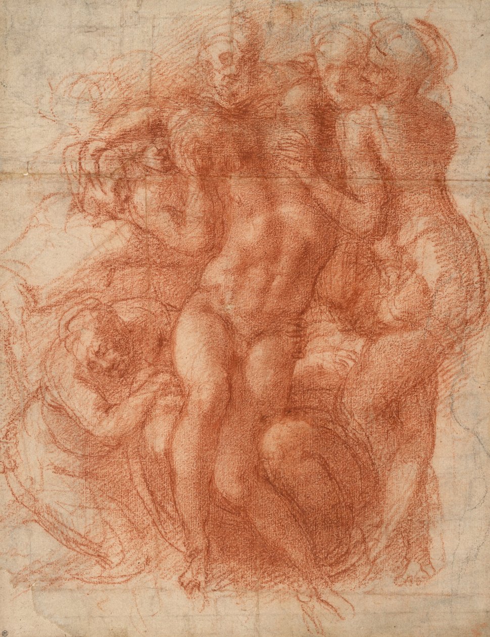 Beweinung, ca. 1530 von Michelangelo Buonarroti