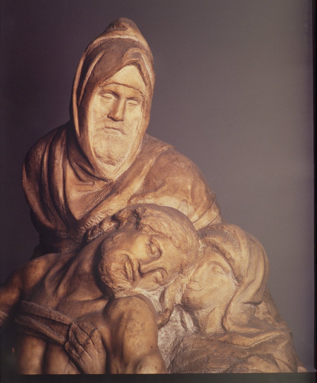 Pieta, 1553 (Detail) von Michelangelo Buonarroti