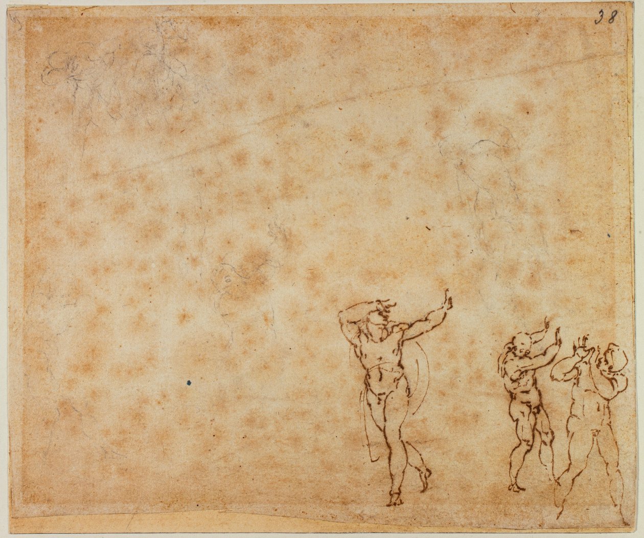 Drei Nackte von Michelangelo Buonarroti