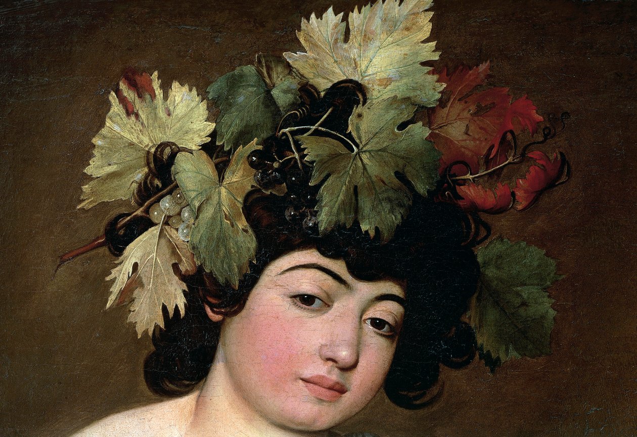 Bacchus, ca. 1589 von Michelangelo Merisi da Caravaggio