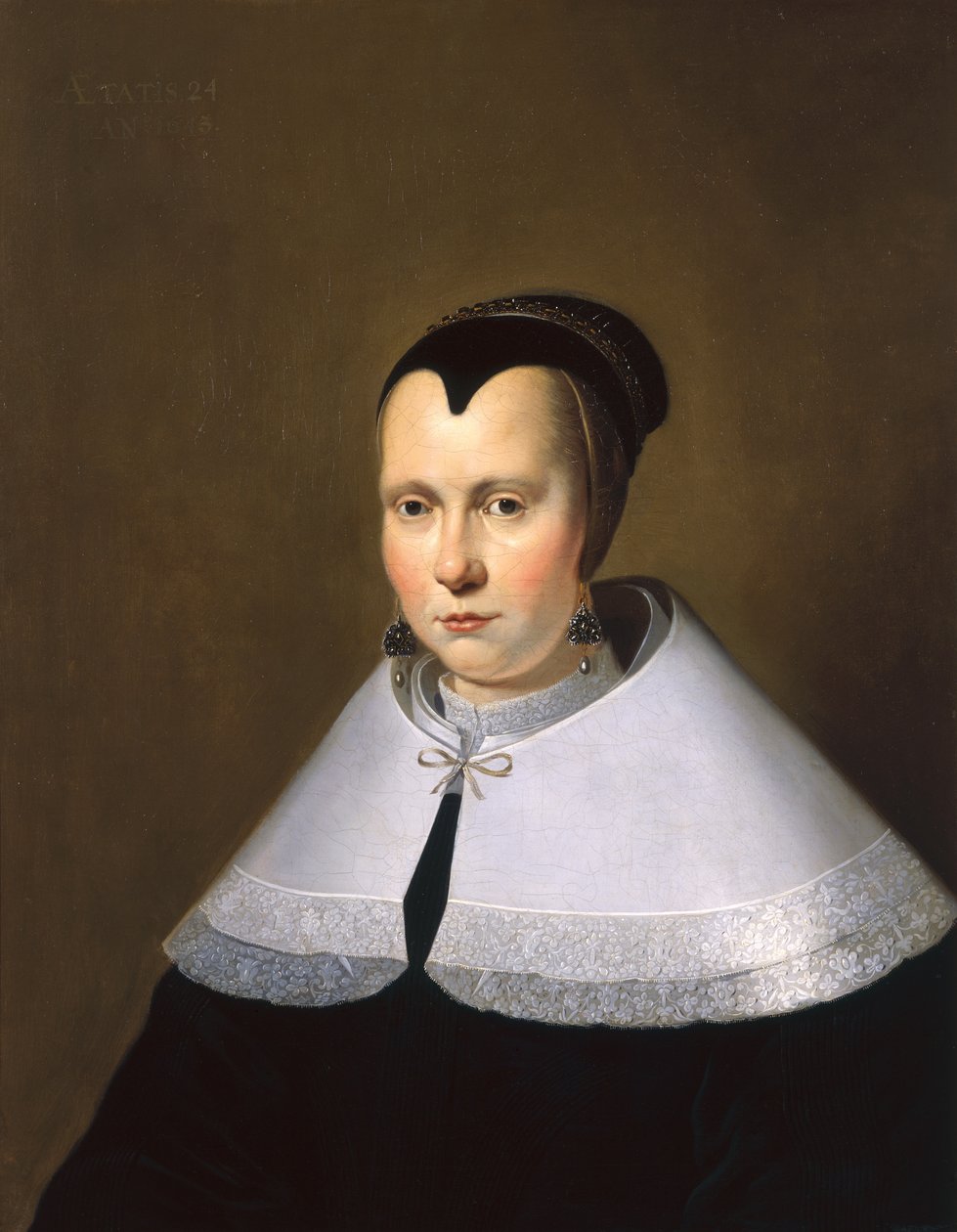 Porträt einer Frau von Michiel Jansz van Miereveld