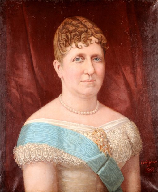 Porträt von Isabel, Prinzessin von Brasilien von Miguel Navarro Canizares