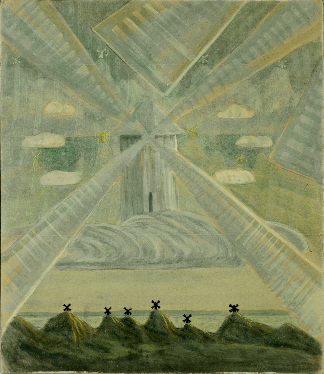 Andante Sonata II von Mikalojus Konstantinas Čiurlionis