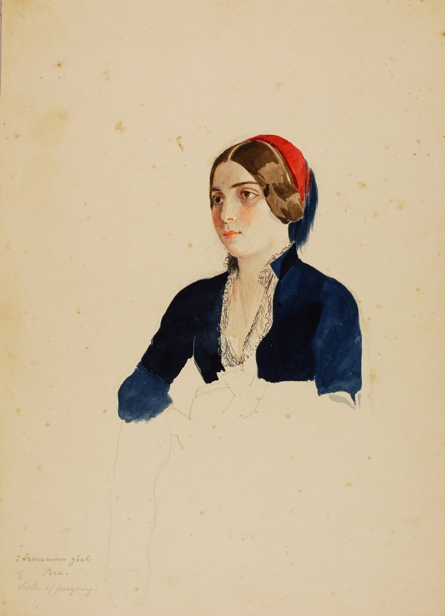Armenisches Mädchen aus Pera, n.d. von Miner Kilbourne Kellogg