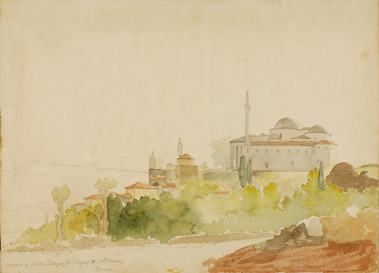 Moschee des Sultans Bajazid I/derim, Brusa von Miner Kilbourne Kellogg