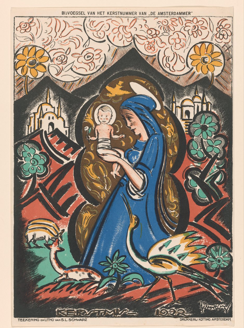Maria mit Kind von Mommie Schwarz