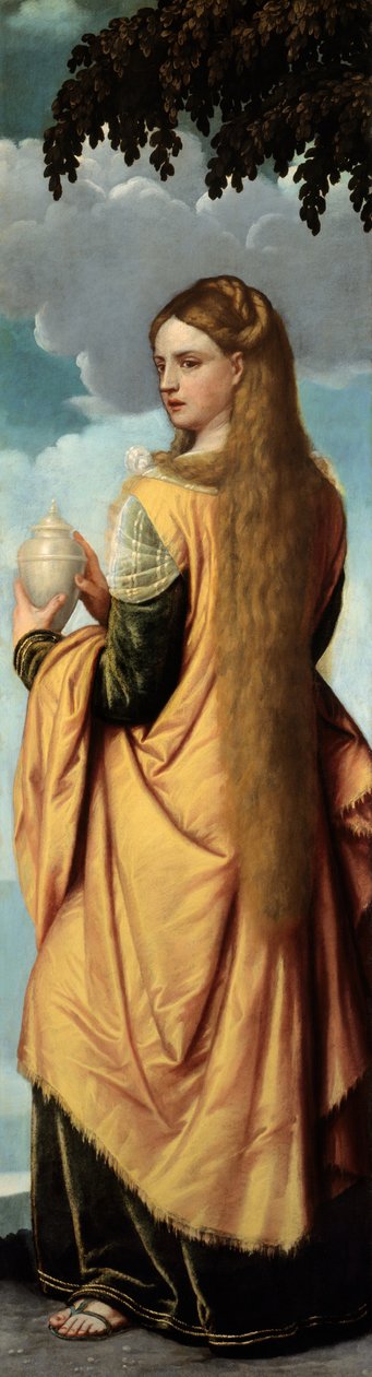 Maria Magdalena, 1540-50 von Moretto da Brescia