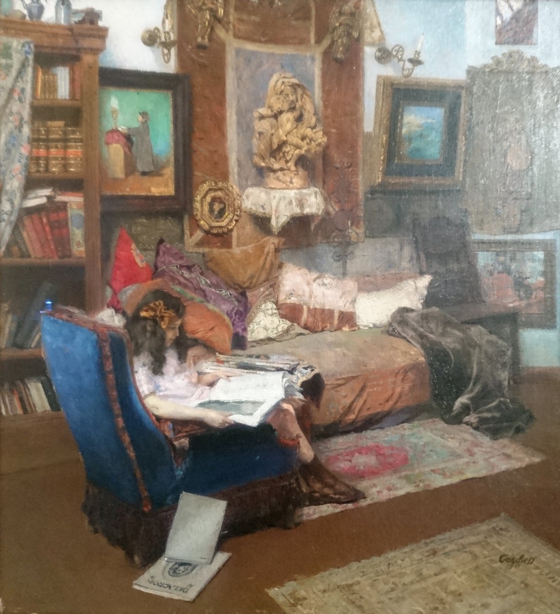Die Zeit des Lesens von Moritz Coschell