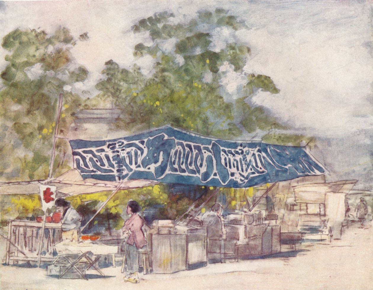 Nach dem Fest, ca. 1887, 1901 von Mortimer L Menpes