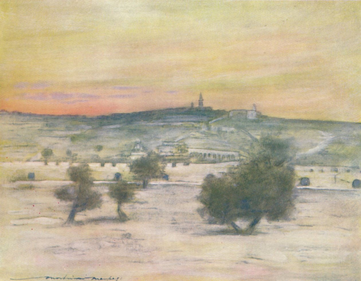 Jerusalem von Mortimer L Menpes