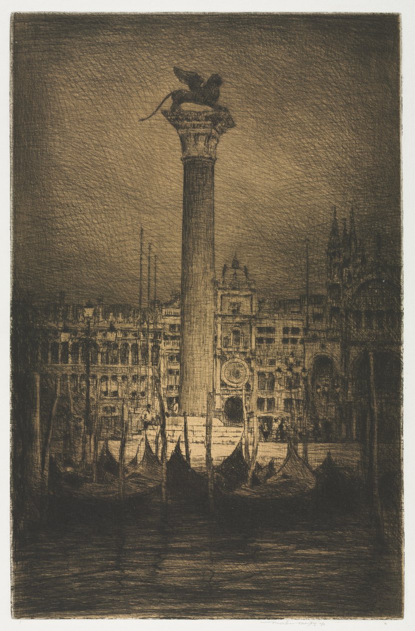 Markusplatz von Mortimer Menpes
