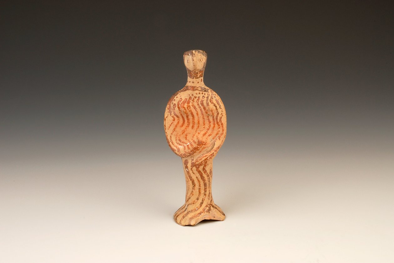 Figur einer Frau, ca. 1400-1370 v. Chr. von Mycenaean