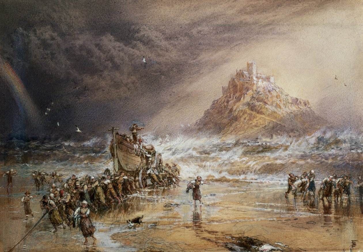 Die Rückkehr des Rettungsbootes mit St. Michael