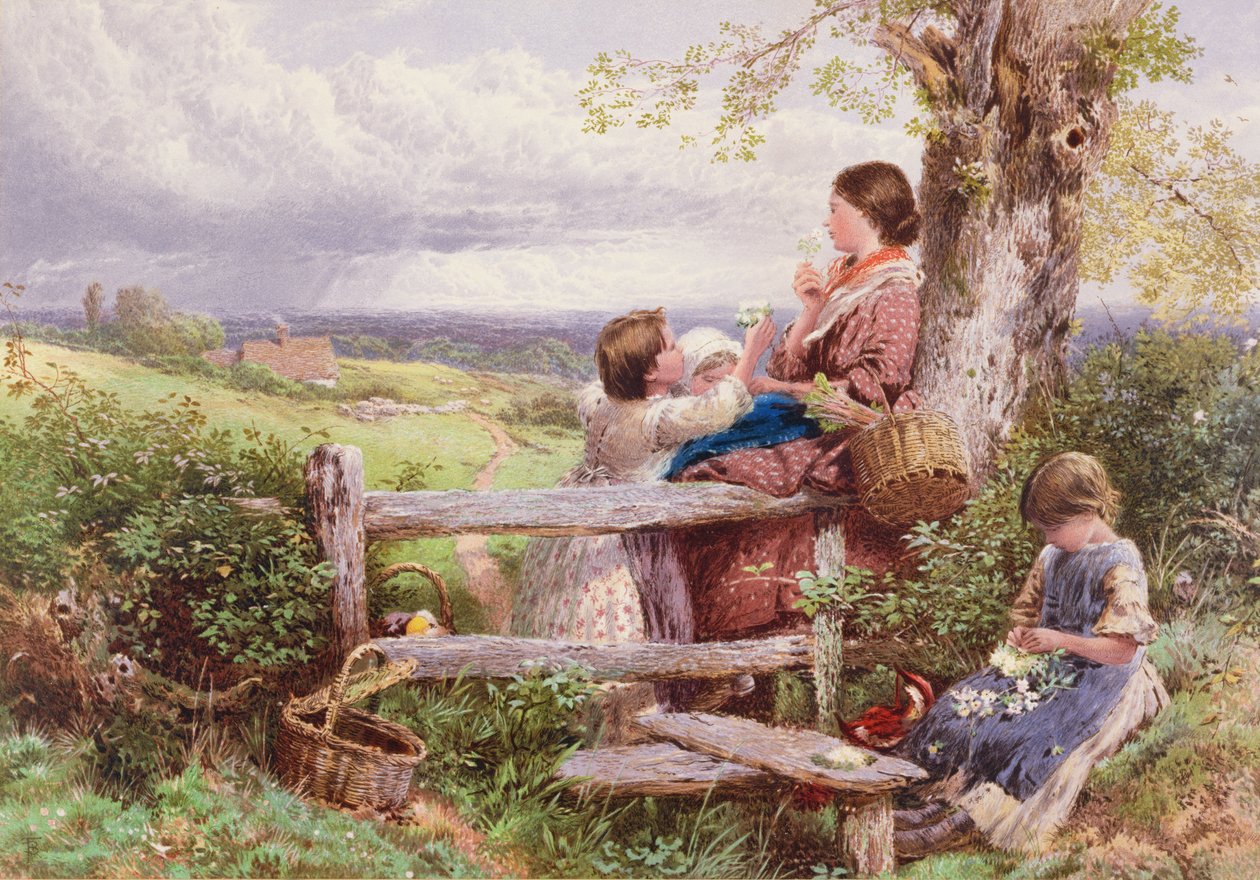 Der rustikale Stil von Myles Birket Foster