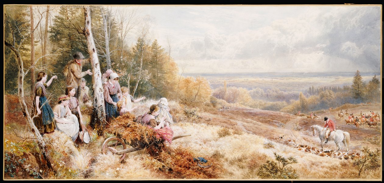 Das Treffen von Myles Birket Foster