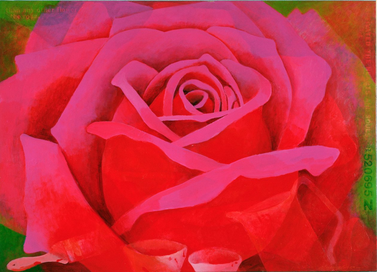 Die Rose, 1995 von Myung Bo Sim