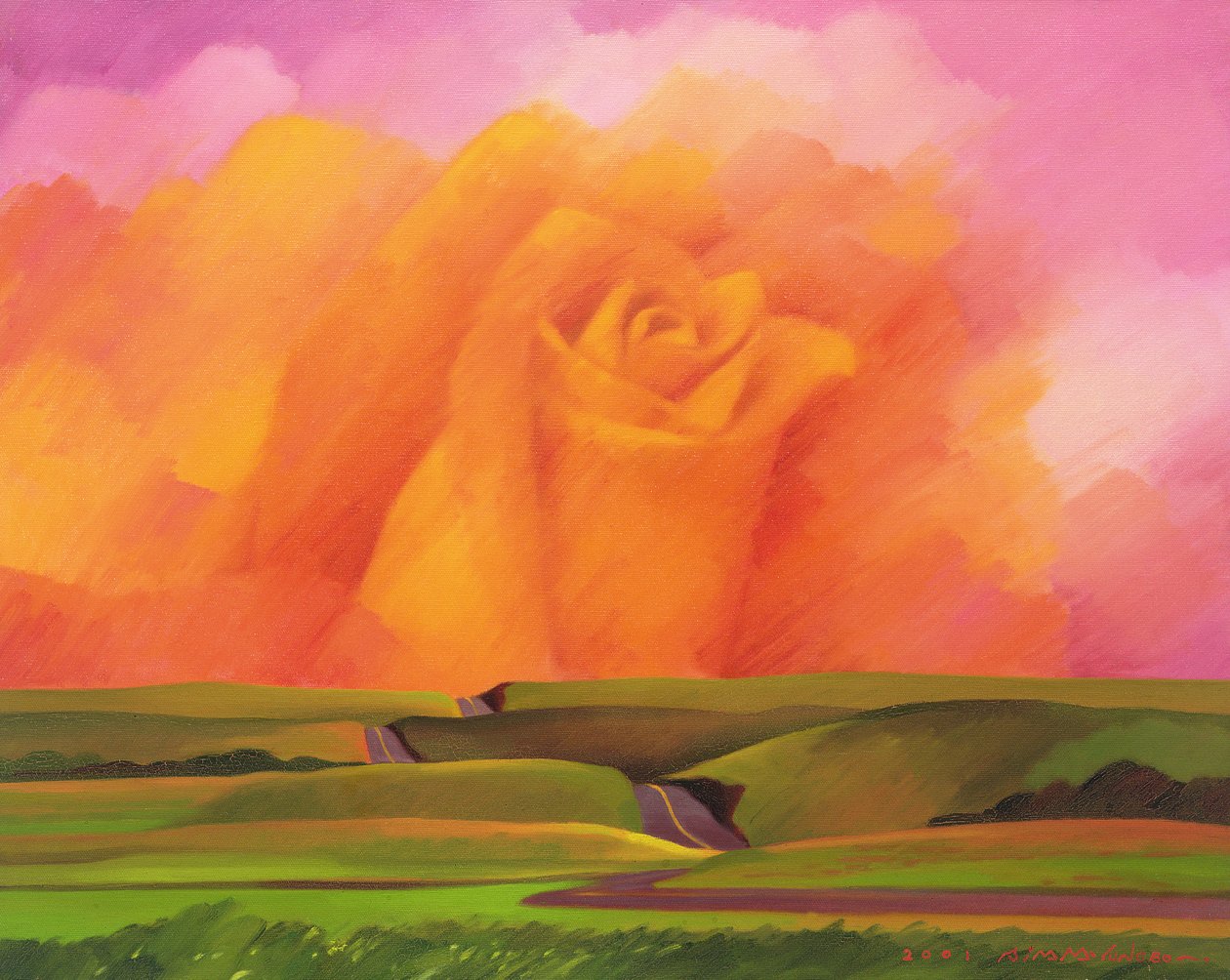 Die Rose, 2001 von Myung Bo Sim