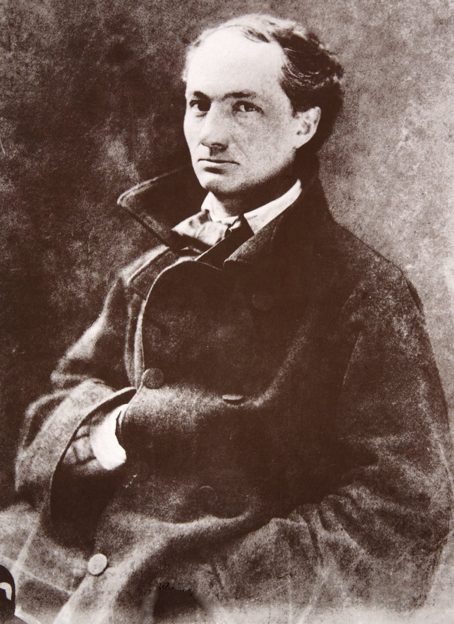 Charles Baudelaire, 1855 von Nadar
