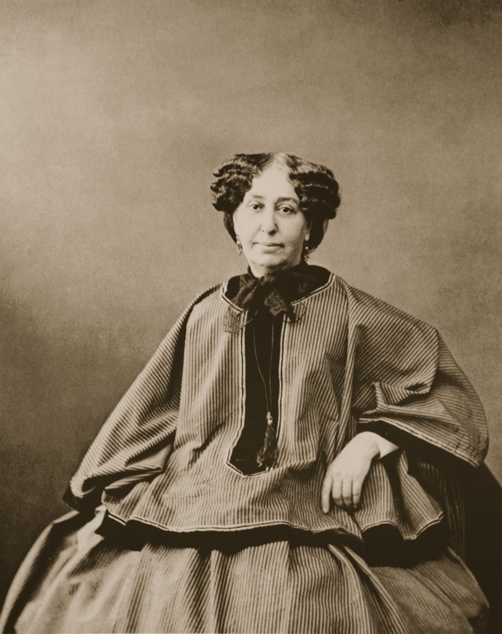 George Sand, 1865 (Photogravur) von Nadar