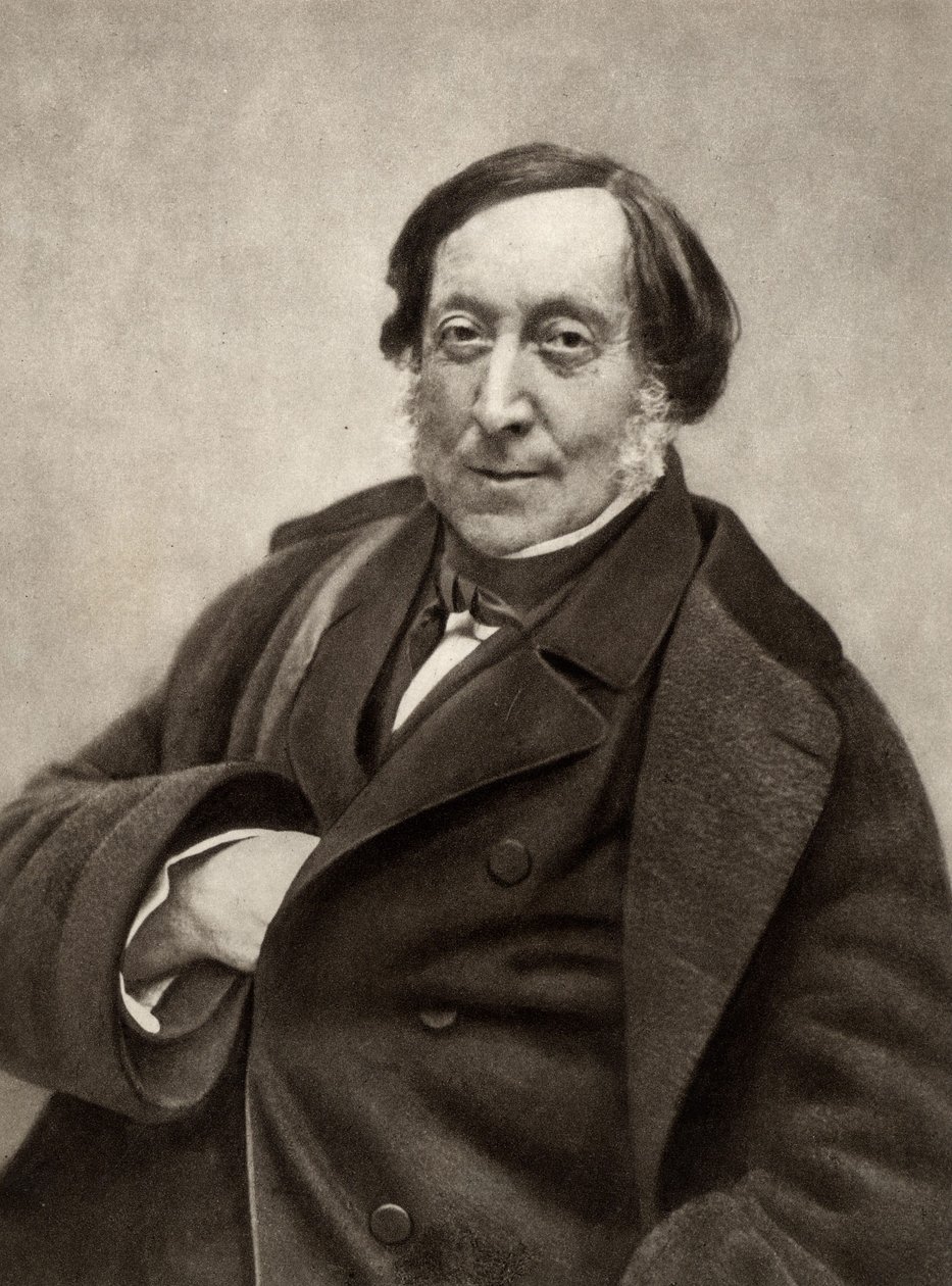 Gioachino (Antonio) Rossini (1792-1868) von Nadar