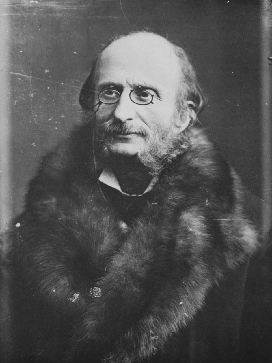 Jacques Offenbach, deutsch-französischer Komponist, ca. 1875 von Nadar